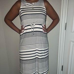 Striped Maxi Dress!